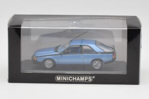 Renault Fuego Bleu Métallisé Minichamps 1:43 400113520 Métal — image 4 sur 4