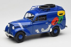 Renault Juvaquatre Michelin Blue Solido 1:18 82008 Métal