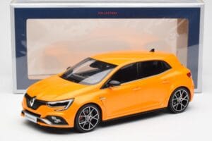 Renault Megane RS Mk4 Trophy Tonic Orange Norev 1:18 185399 Métal — image 6 sur 6