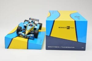 Renault R25 #5 F. Alonso 2nd Place British GP 2005 Minichamps 1:18 147051105 Métal — image 6 sur 6
