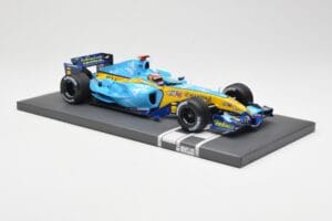 Renault R25 #5 F. Alonso 2nd Place British GP 2005 Minichamps 1:18 117051105 Métal — image 4 sur 6