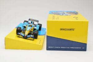 Renault R26 #1 F. Alonso F1 World Champion Brazilian GP 2006 Minichamps 1:18 147061801 Métal — image 6 sur 6
