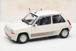 Renault Super 5 GT Turbo Phase 1 Blanc Nacré Norev 1:18 185200 Métal — image 8 sur 8