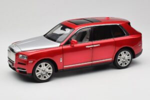 Rolls-Royce Cullinan Rouge Avec Shadow Wheels OEM 1:18 028-18A Métal