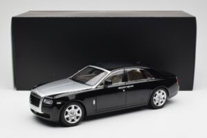 Rolls-Royce Ghost Noir & Argent Kyosho 1:18 008802BKS2 Métal — image 8 sur 8