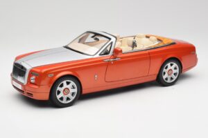 Rolls-Royce Phantom Drophead Coupe Mandarin Orange Kyosho 1:18 08871P Métal