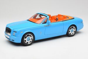 Rolls-Royce Phantom Drophead Coupe Powder Bleu Kyosho 1:18 08871BL Métal