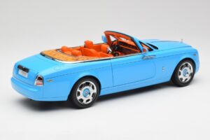 Rolls-Royce Phantom Drophead Coupe Powder Bleu Kyosho 1:18 08871BL Métal — image 5 sur 10