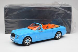 Rolls-Royce Phantom Drophead Coupe Powder Bleu Kyosho 1:18 08871BL Métal — image 10 sur 10