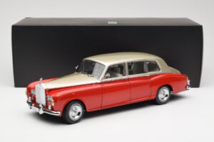 Rolls-Royce Phantom VI Rouge Beige Clair Kyosho 1:18 08905RLB Métal — image 8 sur 8