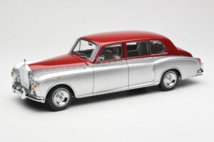 Rolls-Royce Phantom VI Argent Rouge Kyosho 1:18 08905SR Métal