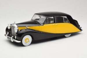 Rolls-Royce Silver Wraith Empress by Hooper Noir & Jaune MCG 1:18 MCG18066 Métal