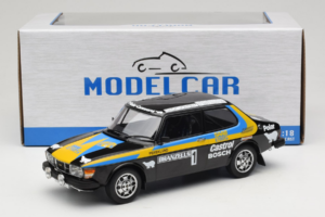 Saab 99 EMS #1 P. Eklund / B. Cederberg Rally Sweden 1977 MCG 1:18 MCG18825R Métal — image 6 sur 6