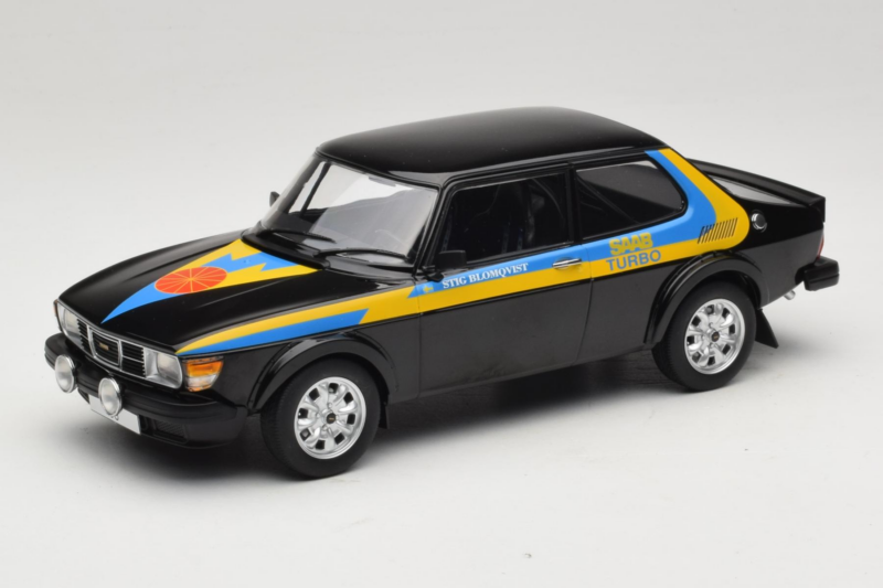 Saab 99 Turbo Stig Blomqvist Noir MCG 1:18 MCG18442 Métal