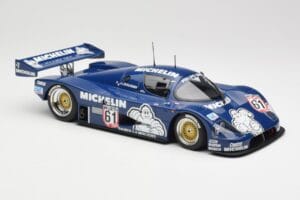 Sauber Mercedes C9 Michelin #61 J-L. Schlesser Winner ADAC Supersprint 1987 Minichamps 1:18 155873581 Métal — image 4 sur 6