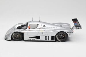 Sauber Mercedes C9 #61 M. Baldi / K. Acheson / G. Brancatelli 2nd Place 24 Hours of Le Mans 1989 Minichamps 1:18 155893561 Mé — image 3 sur 6