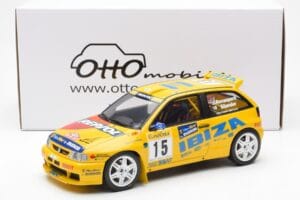 SEAT Ibiza Kit Car Evo 2 #15 H. Rovanpera / R. Pietilanen Rally Monte Carlo 1998 Otto 1:18 OT445 Résine — image 6 sur 6