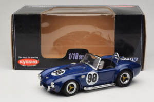 Shelby Cobra 427 S/C #98 Bleu Kyosho 1:18 8838 Métal — image 8 sur 8