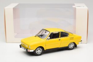 Skoda 110R Coupe Jaune Abrex 1:18 118ABS-707GK Métal — image 8 sur 8