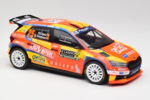 Skoda Fabia Rally2 #25 P. Lopez Rally Monte Carlo 2024 IXO 1:18 18RMC199 Métal — image 4 sur 6