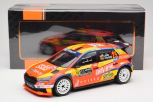 Skoda Fabia Rally2 #25 P. Lopez Rally Monte Carlo 2024 IXO 1:18 18RMC199 Métal — image 6 sur 6