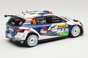 Skoda Fabia Rally2 #10 S. Wagner / G. Winter Barum Czech Rally Zlín 2024 IXO 1:18 18RMC221 Métal — image 2 sur 6