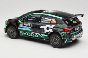 Skoda Fabia Rally2 #22 Toksport G. Greensmith / J. Andersson Safari Rally Kenya 2024 IXO 1:18 18RMC209 Métal — image 5 sur 6
