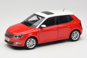 Skoda Fabia Mk3 Rouge OEM 1:18 ZSF00004ROT Métal