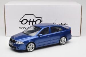 Skoda Octavia RS 1Z Race Blue Metallic Otto 1:18 OT478 Résine — image 6 sur 6