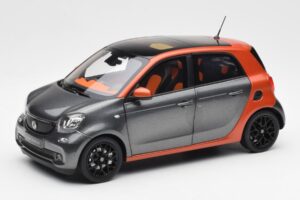 Smart Forfour W453 Lava Orange Graphite Gris Norev 1:18 B66960298 Métal