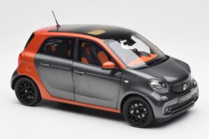 Smart Forfour W453 Lava Orange Graphite Gris Norev 1:18 B66960298 Métal — image 6 sur 8