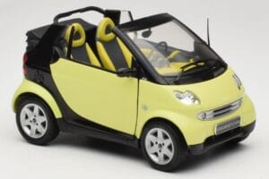 Smart Fortwo 450 Cabrio Jaune Minichamps 1:18 0012889V001C49Q00 Métal — image 6 sur 8