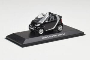 Smart Fortwo Cabrio Noir Profond Minichamps 1:43 Q0022561V001C18Q00 Métal — image 2 sur 4