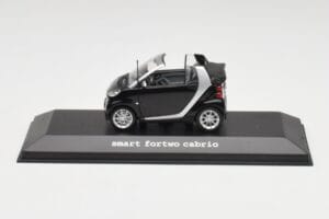Smart Fortwo Cabrio Noir Profond Minichamps 1:43 Q0022561V001C18Q00 Métal