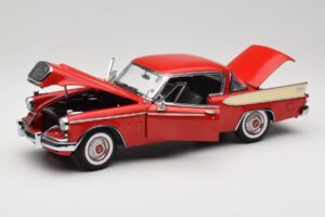 Studebaker Golden Hawk Apache Red Motor City 1:18 80009 Métal — image 2 sur 8
