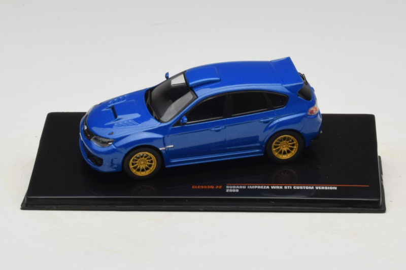 Subaru Impreza WRX STI GR Custom Version Bleu IXO 1:43 CLC553N Métal