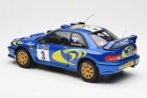 Subaru Impreza WRC #3 C. McRae / N. Grist Safari Rally Winner 1997 AUTOart 1:18 89792 Métal — image 7 sur 8