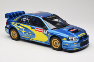 Subaru Impreza WRC S9 #7 P. Solberg / P. Mills Rally Great Britain 2003 Otto 1:12 G092 Résine — image 4 sur 6