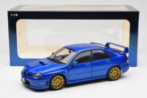 Subaru Impreza WRX STI GD Bleu AUTOart 1:18 78681 Métal — image 8 sur 8