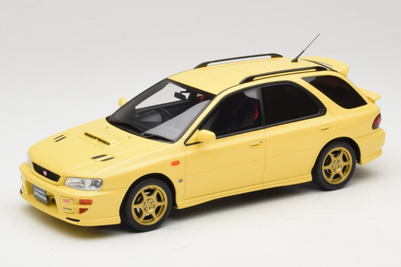 Subaru Impreza WRX STI Version VI Sport Wagon Cashmere Yellow Otto 1:18 OT1198 Métal