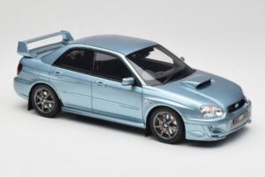 Subaru Impreza WRX STi WR1 GD P. Solberg Edition Ice Blue Metallic Otto 1:18 OT1114 Résine — image 4 sur 6