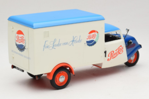 Tempo Dreirad Kastenwagen Pepsi Minichamps 1:18 150099024 Métal — image 3 sur 8