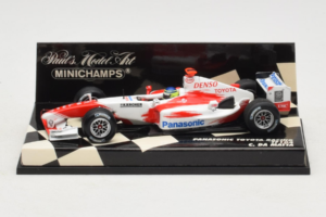 Toyota TF104 Panasonic #16 C. da Matta Panasonic Toyota Racing 2004 Minichamps 1:43 400040016 Métal