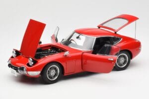 Toyota 2000 GT Rouge AUTOart 1:18 78741 Métal — image 2 sur 8