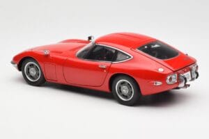 Toyota 2000 GT Rouge AUTOart 1:18 78741 Métal — image 7 sur 8