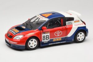 Toyota Auris WRC #8 Panis / Balas WRC 2003 Solido 1:18 90598 Métal