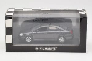 Toyota Avensis T250 Gris Foncé Minichamps 1:43 TOYOTA003 Métal — image 4 sur 4