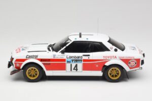 Toyota Celica 2000 GT RA21 #14 P-I. Walfridson RAC Rally 1977 IXO 1:18 18RMC189B Métal — image 3 sur 6