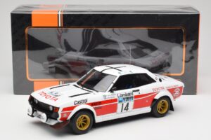 Toyota Celica 2000 GT RA21 #14 P-I. Walfridson RAC Rally 1977 IXO 1:18 18RMC189B Métal — image 6 sur 6