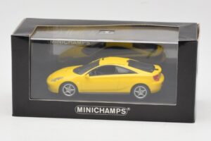Toyota Celica T230 Jaune Minichamps 1:43 430168924 Métal — image 4 sur 4